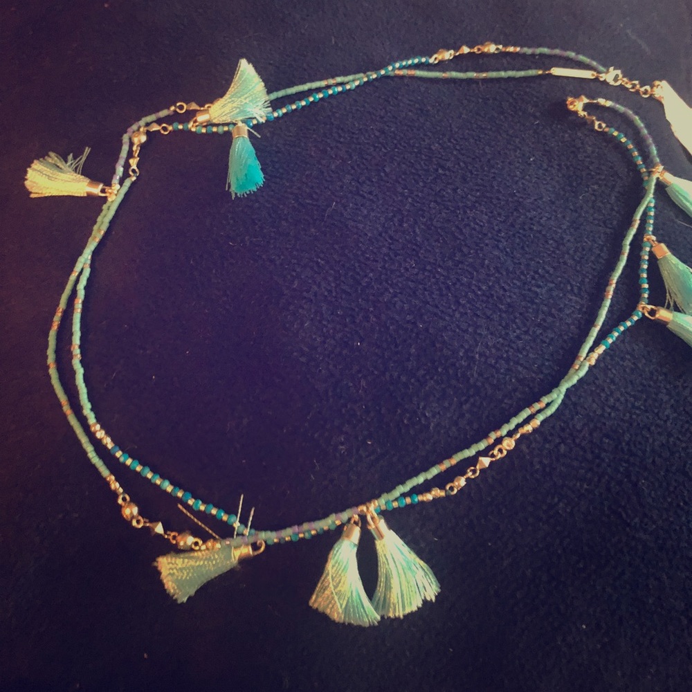 Kendra Scott “Augusta” turquoise necklace